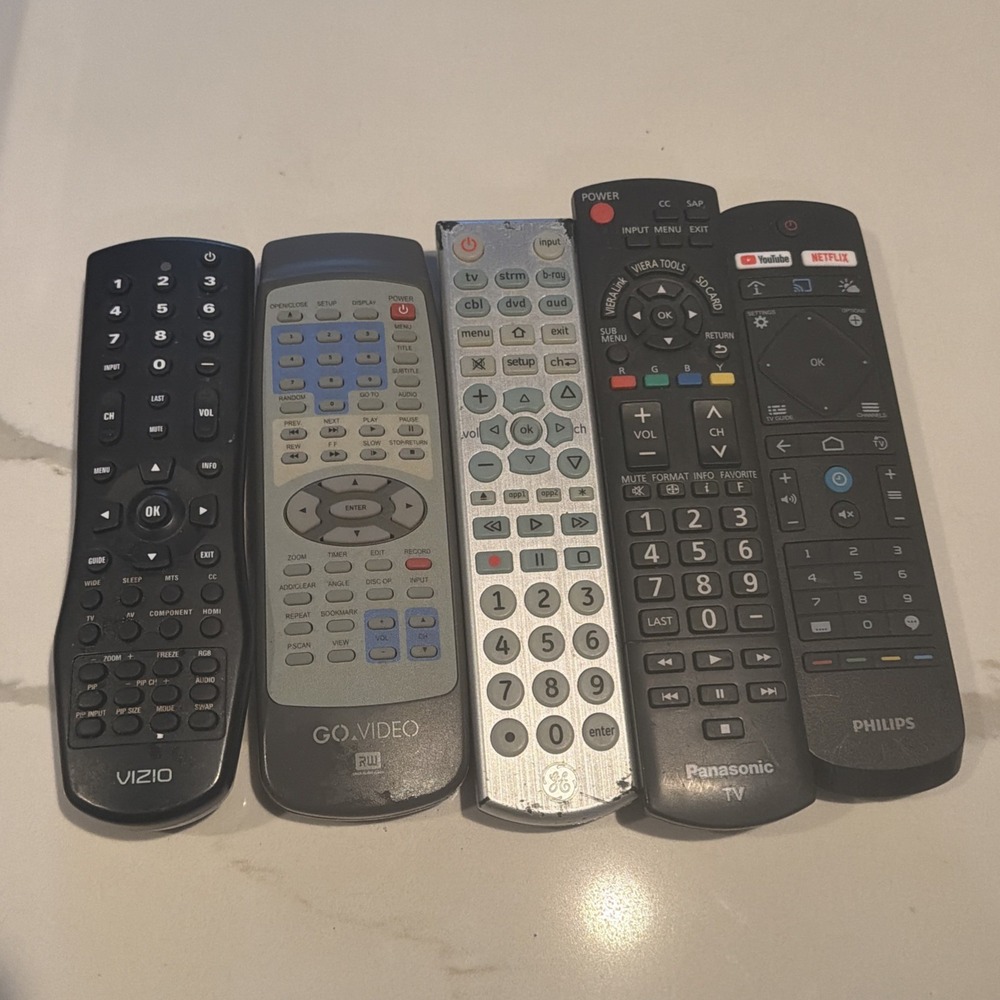 Lot of 14 TV Streaming Remotes Roku Amazon Sony Vizio Philips GE UNTESTED - Picture 6 of 15